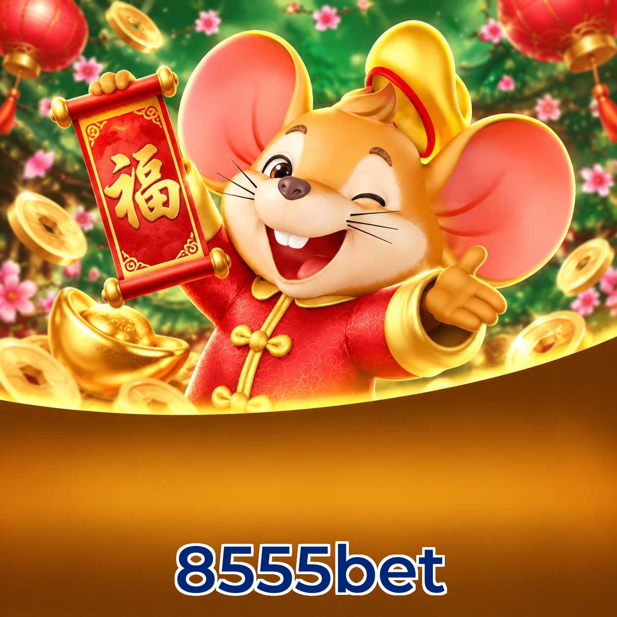 8555bet Download Speed Test Logo - Teste de Velocidade Certificado
